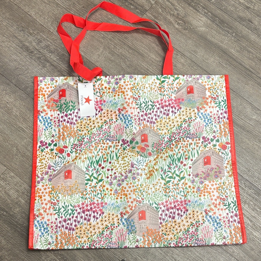 Macy's 2026 Spring Flower Show Reusable Shopping Bag